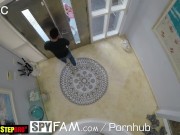 SPYFAM Horny Pale Step Sis Fucks Big Dick 1/16