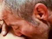 Horny Housewife,Eating pussy and fucked dildo by TramuntanaCouple 6/16