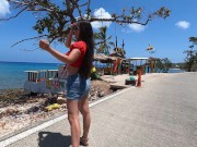 Arriesgado sexo al aire libre + san andres islas colombia 1/16