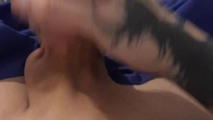 Pierced Dick handjob