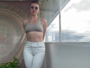 POV: Pee Desperation in jeans! Girlfriend pees her jeans for you! 1/16