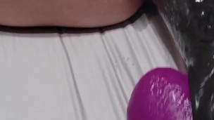 Creaming my fucking toy
