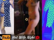 Sri Lankan Hot Wife's Online Sexy Dance | Ek Baar Song  8/16