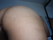 Thick Latina with butt plug gets it bent over 8/16