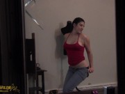 Being Watched Through the Glass Door 5/16