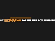 Arina Rite gets banged in the ass in POV wearing stockings and lingerie 16/16