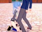 【エロゲーコイカツ！】VTuber 星街すいせい3DCG巨乳アニメ動画(バーチャルYoutuber)[Hentai Game Koikatsu! Hoshimachi Suisei(Anime 3D 6/16