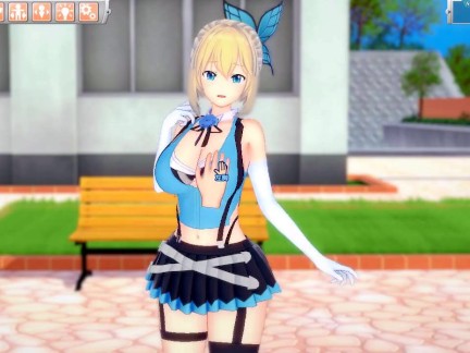 【エロゲーコイカツ！】VTuber ミライアカリ3DCG巨乳アニメ動画(バーチャルYoutuber)[Hentai Game Koikatsu! Mirai Akari(Anime 3DCGVideo