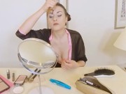 Czech girl in hot stockings in POV 7/16