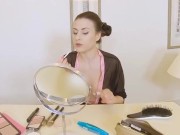 Czech girl in hot stockings in POV 8/16