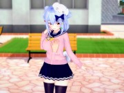【エロゲーコイカツ！】VTuber 犬山たまき3DCG巨乳アニメ動画(バーチャルYoutuber)[Hentai Game Koikatsu! Inuyama Tamaki(Anime 3DCG 1/16