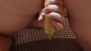 Banana in anal