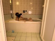 Bubble bath, Wash body, blowjob, Pee, Sex, Japanese Couple, SAKURA 10/16