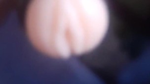Quick enjoy my fake pussy toy