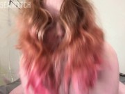 Impregnating Your Crazy GF's Best Friend POV Sex, Cowgirl, Creampie, Feet - BustySeaWitch 15/16