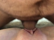 Снимаю, как молодой парень трахает меня тайком, пока муж на работе. Получила полную киску спермы. 4/16