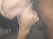 Chupo la polla de mi hijastro en la ducha y trago su semen | Morena Argentina | Latina Cum Inside 14/16