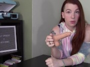 Lily O'Riley and the Statistically Average Dildo Review (SFW) - Average Joe 5/16