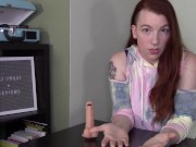 Lily O'Riley and the Statistically Average Dildo Review (SFW) - Average Joe 9/16