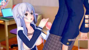 【エロゲーコイカツ！】VTuber アズマリム3DCG巨乳アニメ動画(バーチャルYoutuber)[Hentai Game Koikatsu! Azuma Lim(Anime 3DCG Video)]