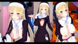 [Hentai Gra Koikatsu! ] Uprawiaj seks z Duże cycki Vtuber Sister Claire.3DCG Erotyczne wideo anime.