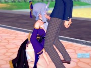 【エロゲーコイカツ！】VTuber 竜胆尊3DCG巨乳アニメ動画(バーチャルYoutuber)[Hentai Game Koikatsu! Rindo Mikoto(Anime 3DCG Video) 6/16