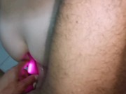 The Wife Called a Friend for a Threesome, and Arranged a Double Penetration in her Holes. (2 Part) 8/16