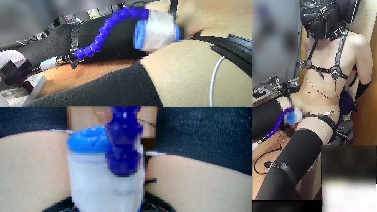 射精禁止15日目　SEXマシーンでシコシコされてしまって電気責めされながら射精してしまう動画,2021-08-15 - RedTube