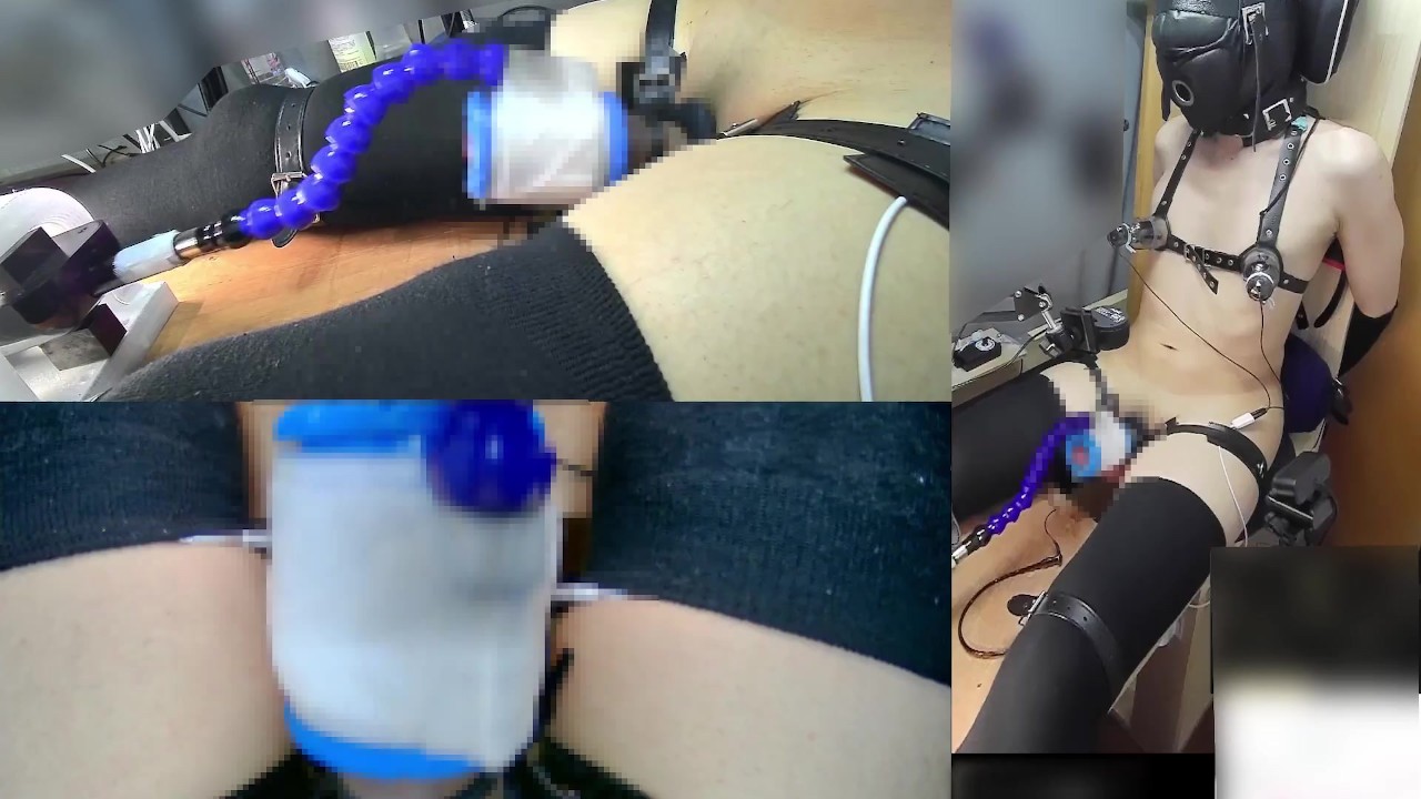 射精禁止15日目　SEXマシーンでシコシコされてしまって電気責めされながら射精してしまう動画,2021-08-15 - RedTube