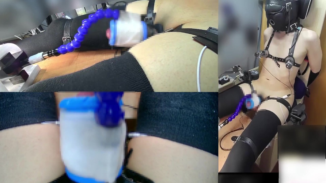 射精禁止15日目　SEXマシーンでシコシコされてしまって電気責めされながら射精してしまう動画,2021-08-15 - RedTube