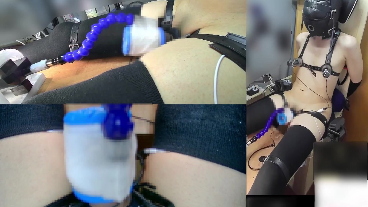 射精禁止15日目　SEXマシーンでシコシコされてしまって電気責めされながら射精してしまう動画,2021-08-15 - RedTube