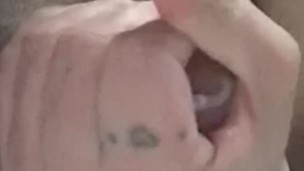 Solo Asian trans masturbation with huge cumshot