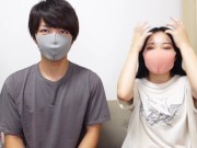 アナル前立腺マッサージと寸止め手コキで開発して遂にところてん射精しちゃいました Japanese Amateur Prostate Milking Cumshot Orgasm えむゆみカップル 5/16