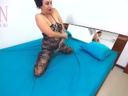 Black bodystockings. Lady girl striptease Black fishnet lingerie Sexy lingerie. 2 16/16