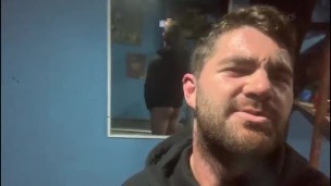 Trapped in Lockdown Sam Brownell Swaps Underwear With Aussie Tradie Chad Owen
