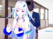 【エロゲーコイカツ！】VTuber リゼ・ヘルエスタ3DCG巨乳アニメ動画(バーチャルYoutuber)[Hentai Game Koikatsu! Lize Helesta(Anime 3DCG 11/16