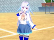 【エロゲーコイカツ！】VTuber リゼ・ヘルエスタ3DCG巨乳アニメ動画(バーチャルYoutuber)[Hentai Game Koikatsu! Lize Helesta(Anime 3DCG 2/16