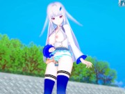 【エロゲーコイカツ！】VTuber リゼ・ヘルエスタ3DCG巨乳アニメ動画(バーチャルYoutuber)[Hentai Game Koikatsu! Lize Helesta(Anime 3DCG 3/16