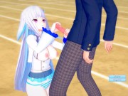 【エロゲーコイカツ！】VTuber リゼ・ヘルエスタ3DCG巨乳アニメ動画(バーチャルYoutuber)[Hentai Game Koikatsu! Lize Helesta(Anime 3DCG 4/16