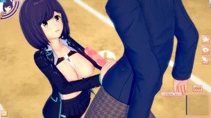 【エロゲーコイカツ！】VTuber 静凛3DCG巨乳アニメ動画(バーチャルYoutuber)[Hentai Game Koikatsu! Shizuka Rin(Anime 3DCG Video)]