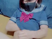 Crossdresser　男の娘　しこしこするだけ 8/16