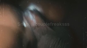 College Ebony Teen Gets Creampied By BBC