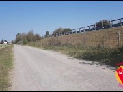 He falls off his bike to look at Ladymuffin 2/16