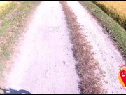 He falls off his bike to look at Ladymuffin 5/16