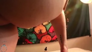 Getting all oiled up 
