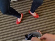 Nerdy Faery Absolutely Destroys a Pair Of Molly Jeans 6/16