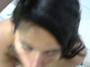 Catching in the bath. And cumming in the ass. 6/16