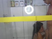 Catching in the bath. And cumming in the ass. 9/16