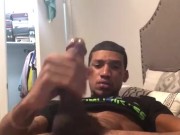 New Snapchat: Bigpimpindonn  | Hot Guy Jacks Off His BBC & Cums A Huge Load! ONLYFANS: BIGPIMPINDON 3/16