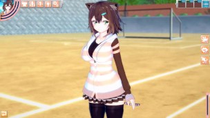 【エロゲーコイカツ！】VTuber 文野環3DCG巨乳アニメ動画(バーチャルYoutuber)Hentai Game Koikatsu! Fumino Tamaki (Anime3D